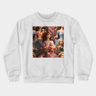 Princesses Pattern 18 Crewneck Sweatshirt